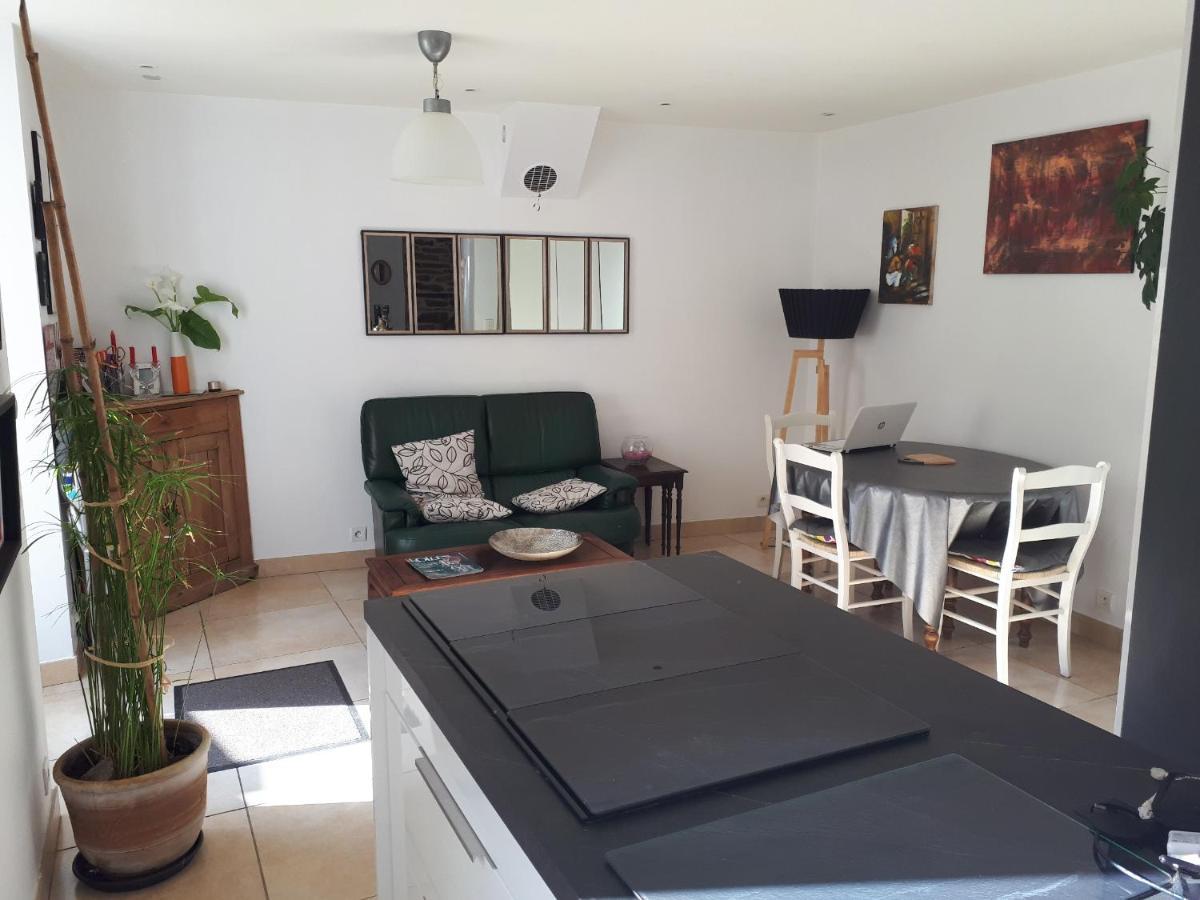 Maison Tres Calme Plein Centre Ville Jardin Moëlan-sur-Mer Exteriör bild